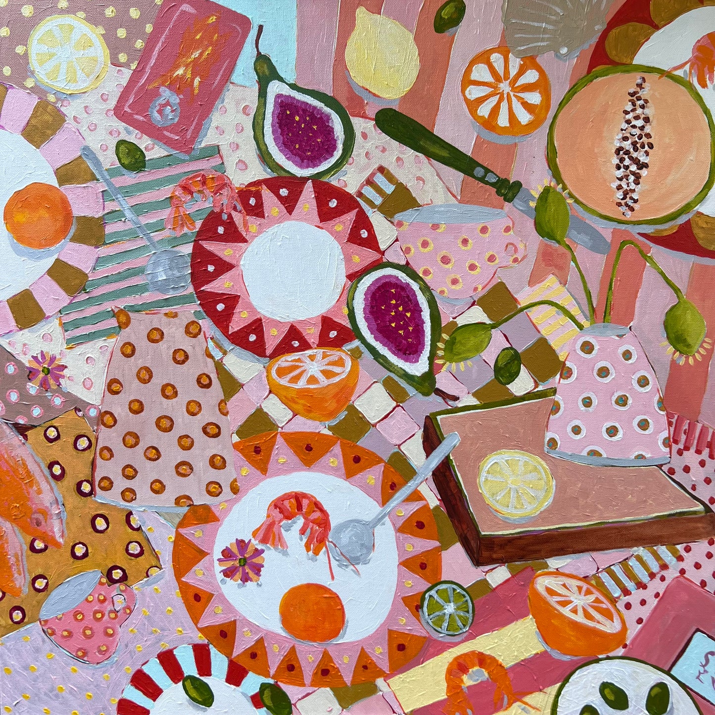 “Pink table”
