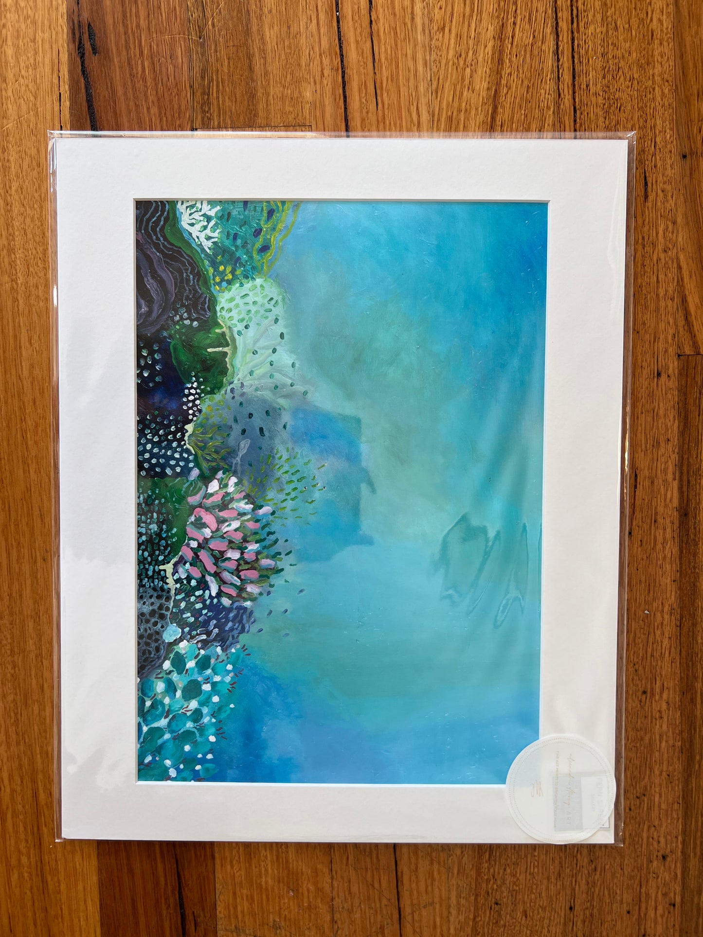 50x40cm matted