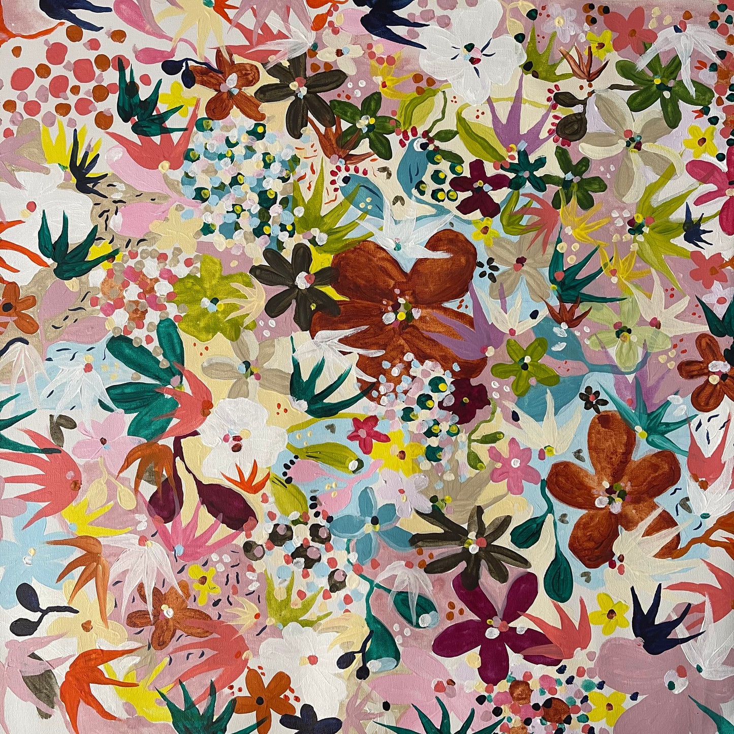 “Flowers for always” original artwork