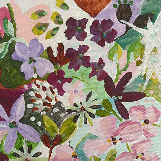 “Petite Floral” 100% Linen Tea Towel”